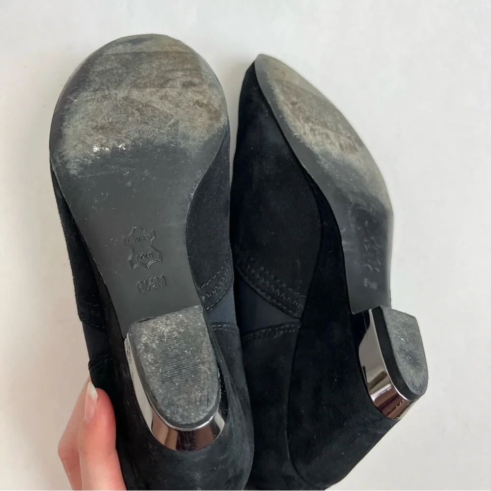 Tory Burch Brenda Boots Suede Wedge Booties
